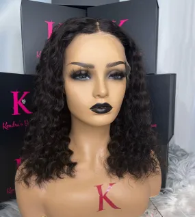 13x4 Bob Deep Wave RAW Brazilian(HD Lace Frontal Wig)