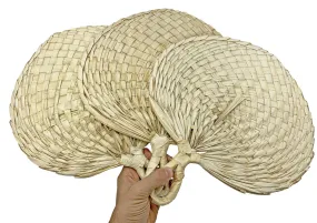 2100 pk3 Large Natural Raffia Fans