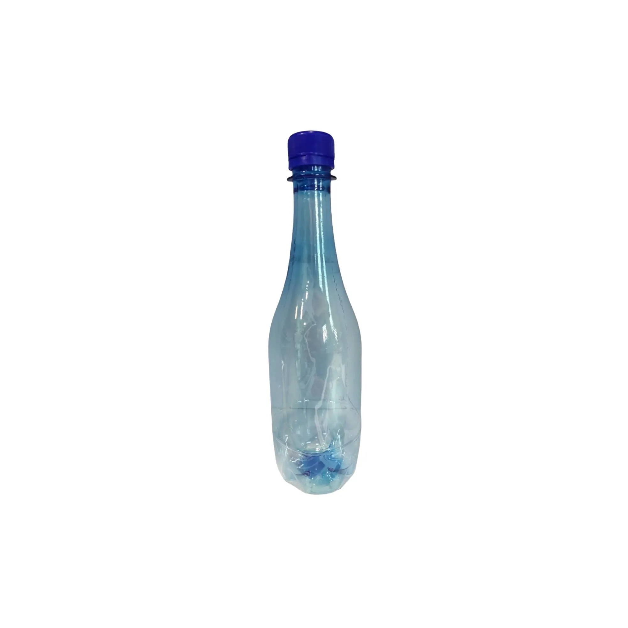 330ml PET Plastic Teardrop Water Bottle Blue