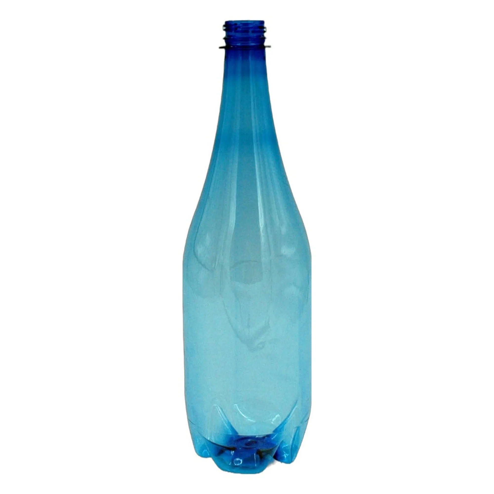 330ml PET Plastic Teardrop Water Bottle Blue