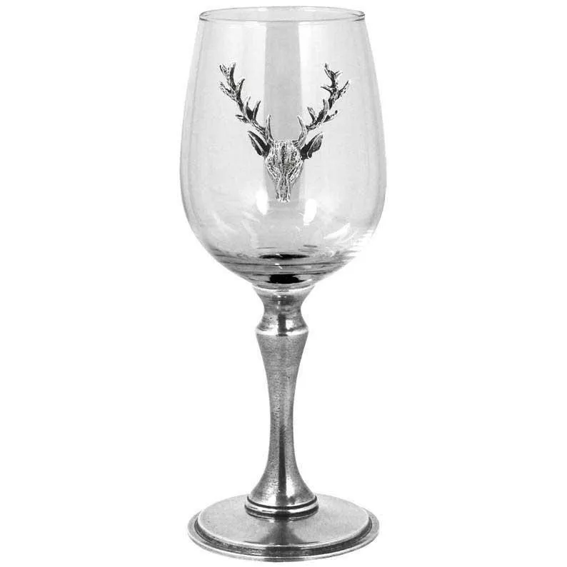 350ml Stag Single Wine Glass