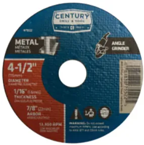 4-1/2"X1/16" METAL  WHEEL