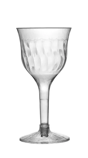 6 oz. 2 PIECE WINE GOBLET (120/CS)