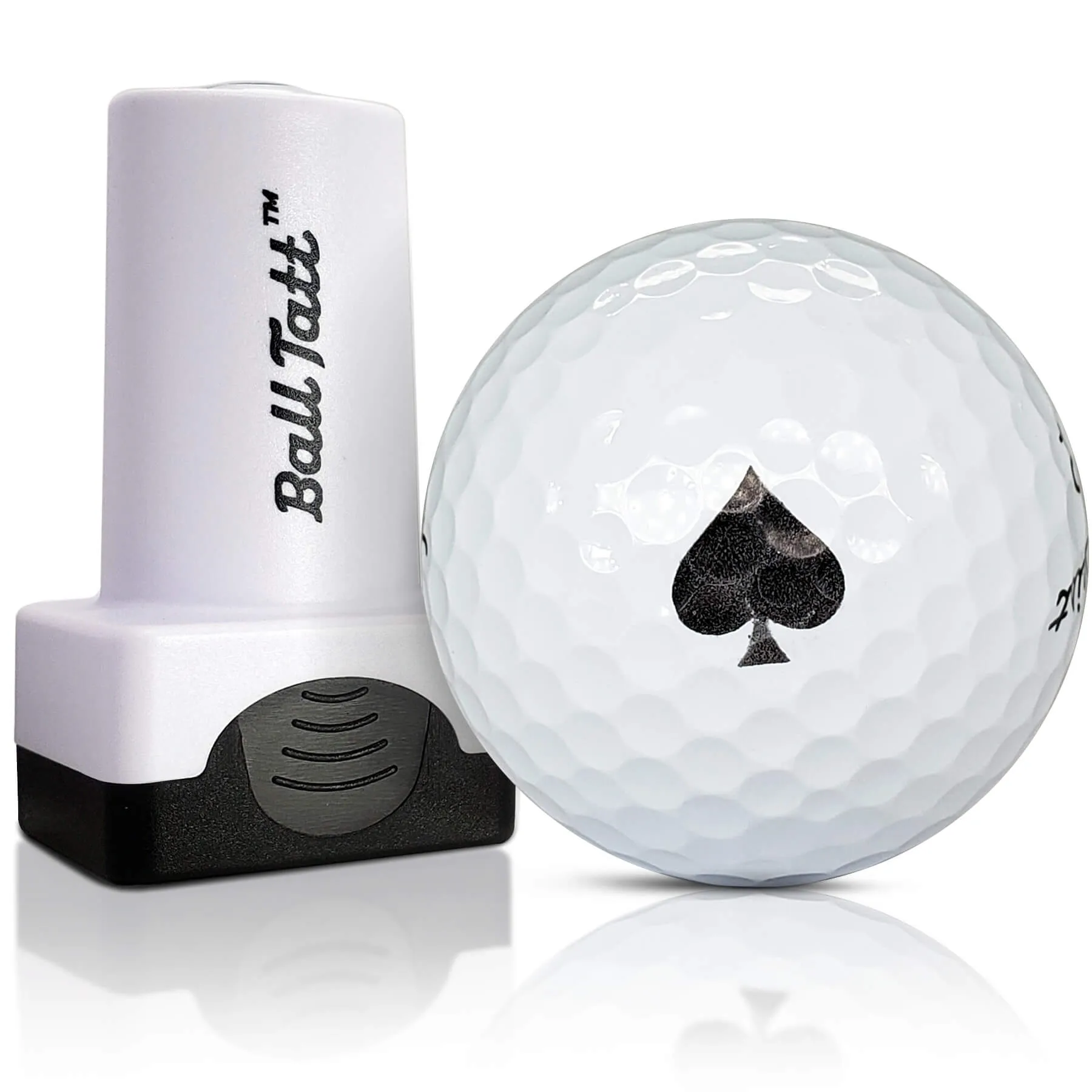 Ace of Spades Golf Ball Stamp