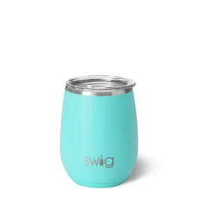 Aqua Stemless Wine Cup 14oz