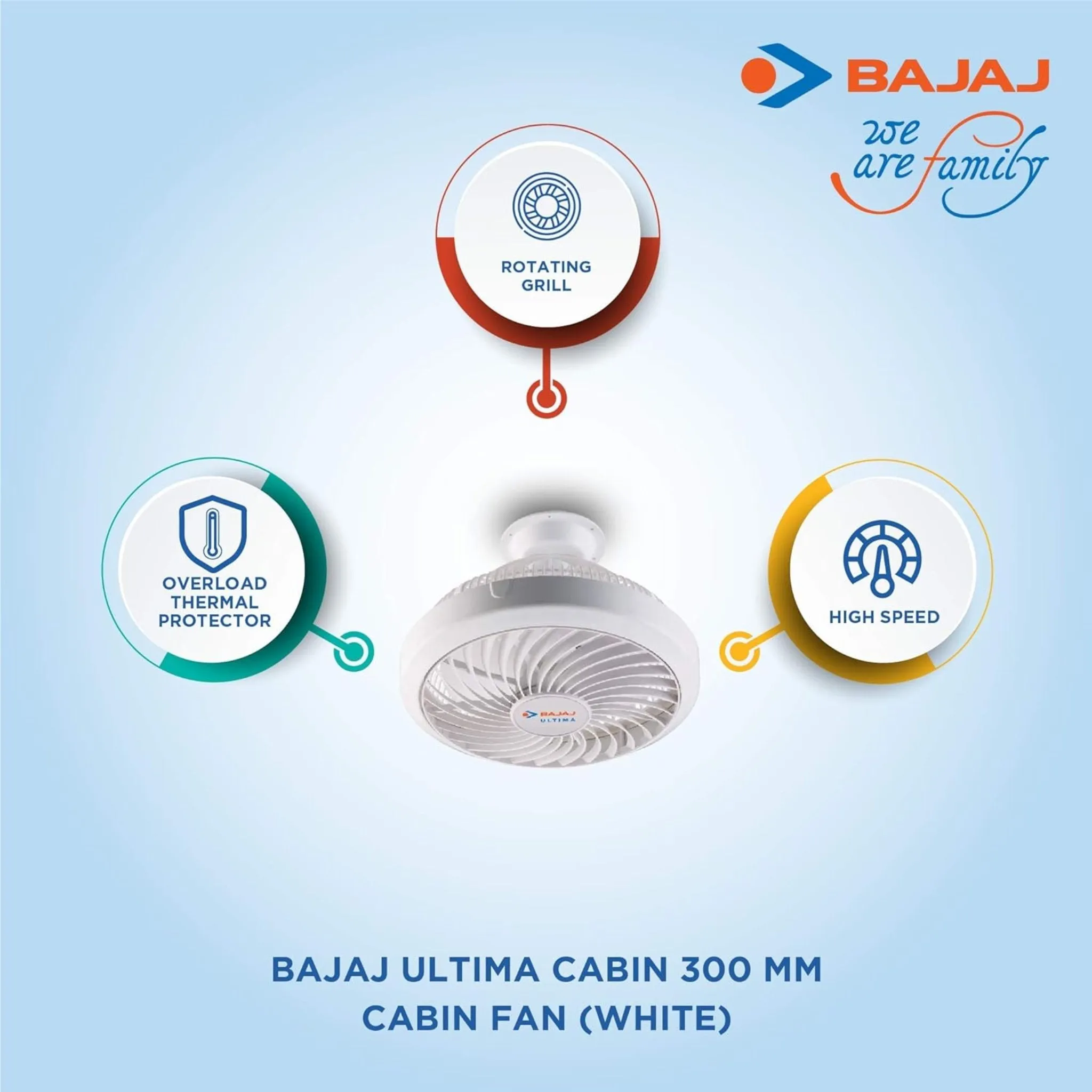 Bajaj Ultima 300 mm Cabin Fan