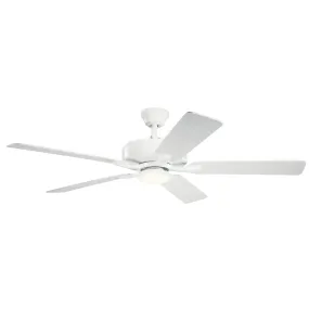 Basics Pro 52" Designer Ceiling Fan in Matte White