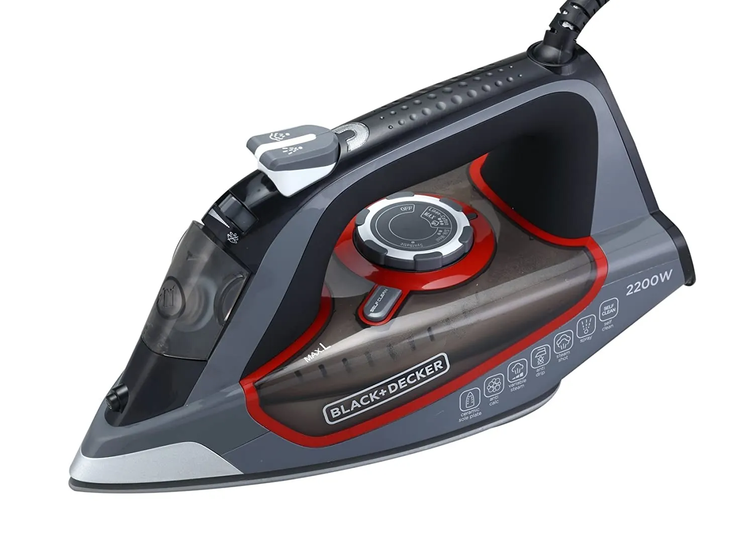 Black Decker, 2200W Steam Iron, X2050