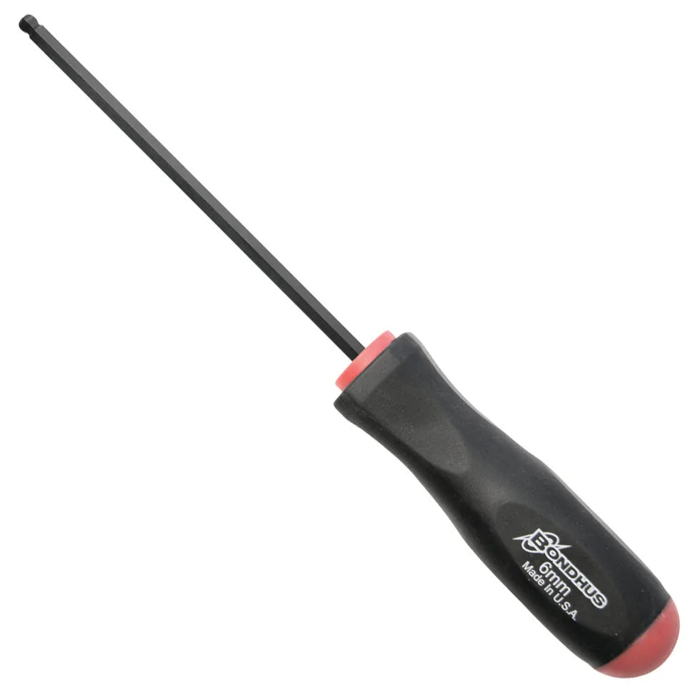 Bondhus 10668 6mm Ball End Metric Hex Driver Balldriver Tip Screwdriver