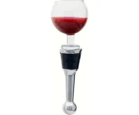 Bottle Stopper - Wine Glass