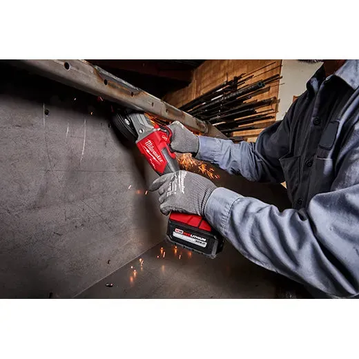 Braking Grinder - Milwaukee M18 FUEL™ 5" Flathead Braking Grinder, Slide Switch Lock-On, 2887-20