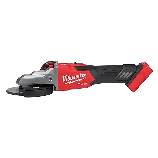 Braking Grinder - Milwaukee M18 FUEL™ 5" Flathead Braking Grinder, Slide Switch Lock-On, 2887-20