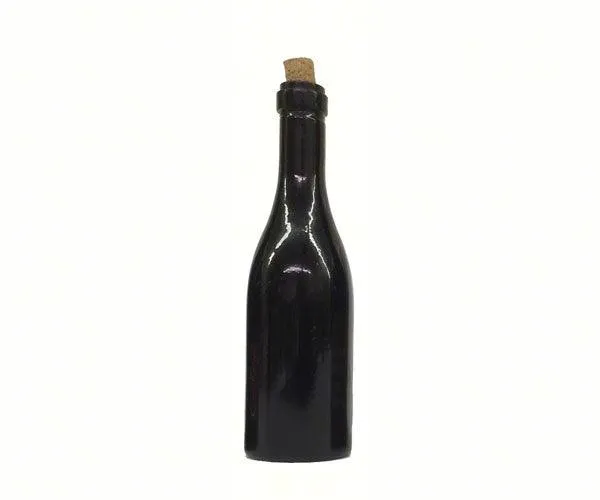 Burgundy Wine Bottle