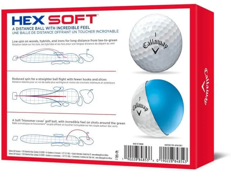 Callaway Hex Soft Golf Balls