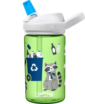 Camelbak Eddy  Kids Drink Bottle 400ml Recycling Racoons