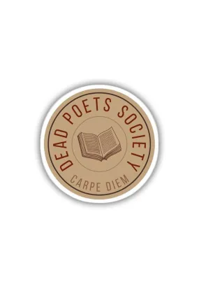 Carpe Diem: Dead Poets Society Sticker