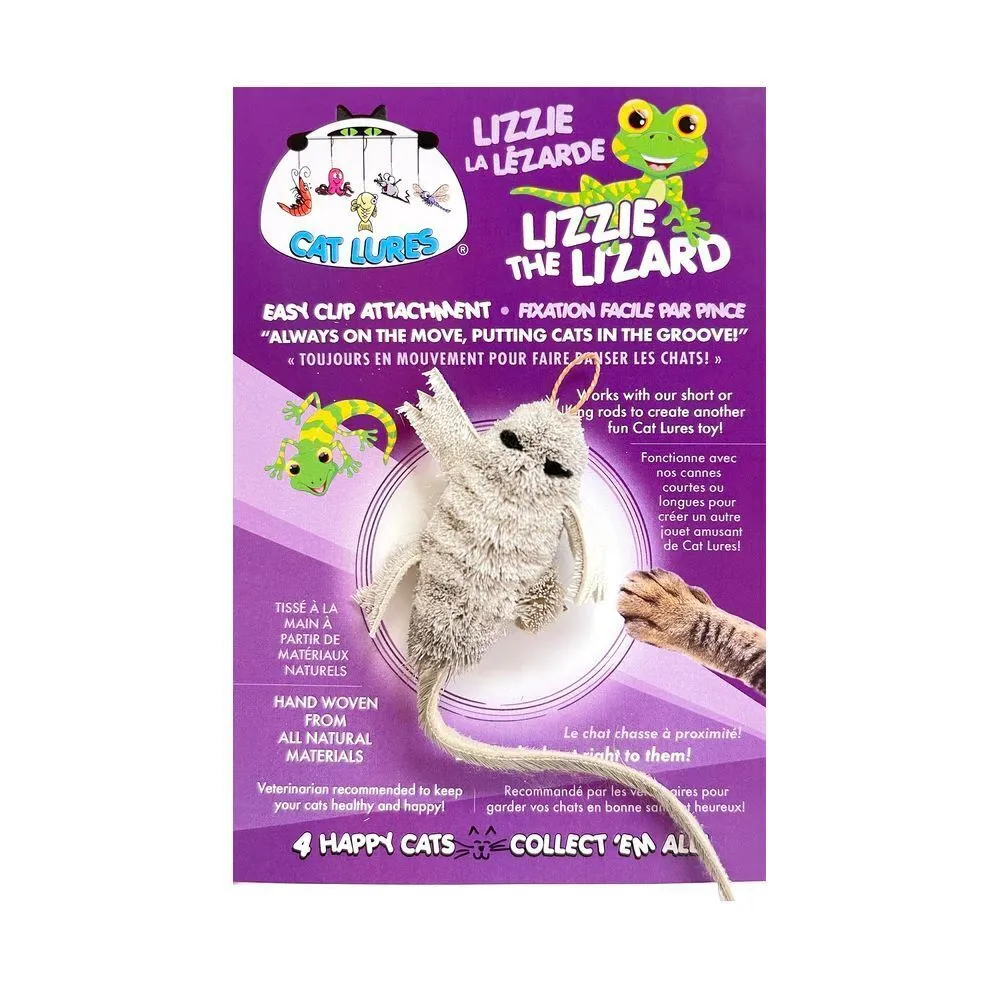 Cat Lures Replacement for Cat Lures & Wands - Lizzie the Lizard