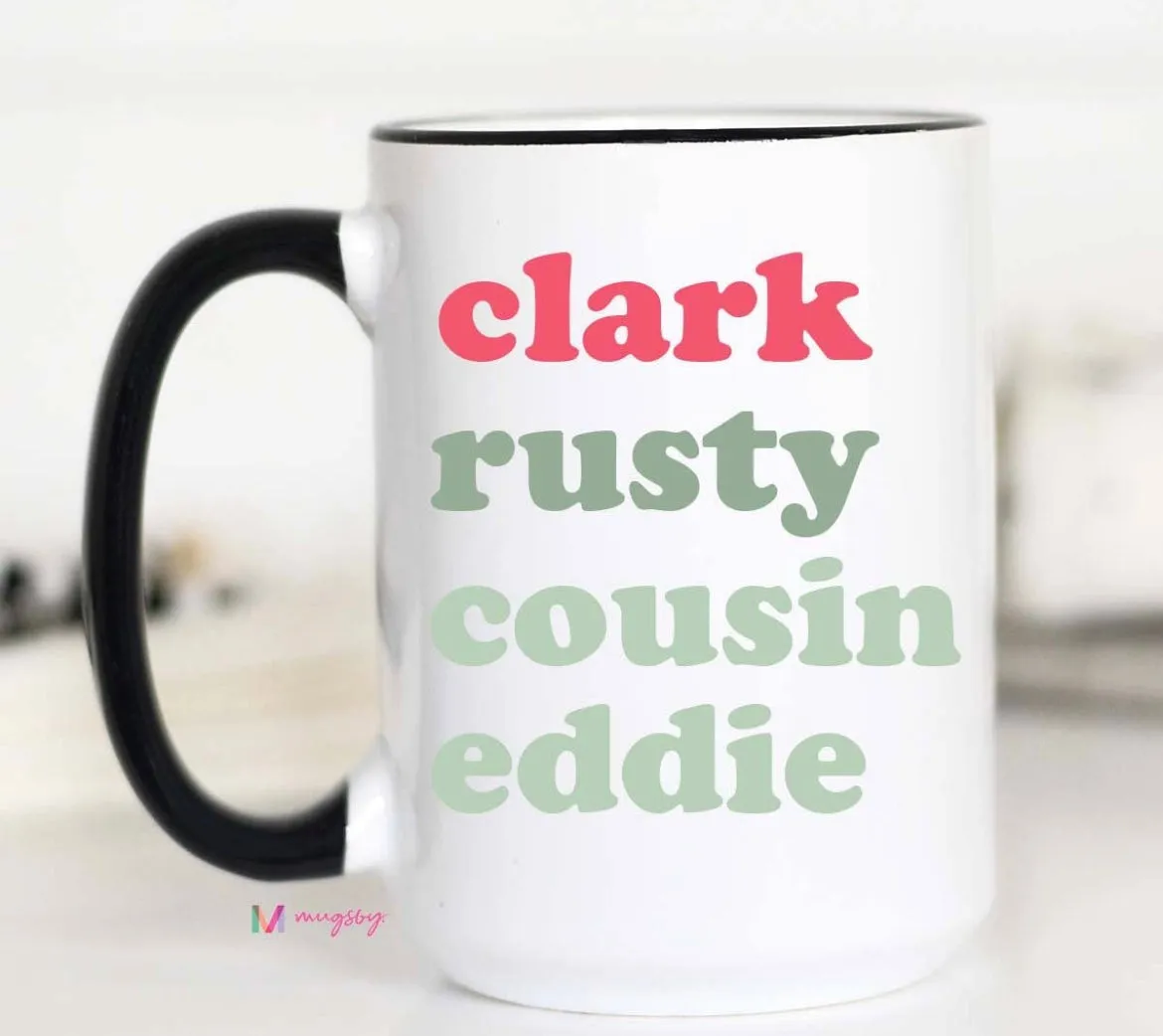 Clark Rusty Cousin Eddie Christmas Mug