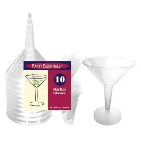 Clear 2pc Margarita Glass (10 count)