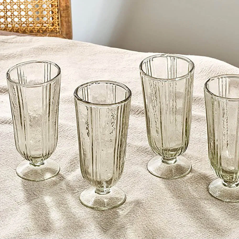 Clear Tall Sigiri Wine Glasses - Set of 4