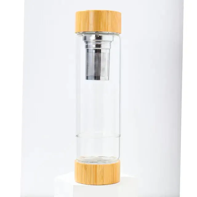 Crystal Glass Water Bottle