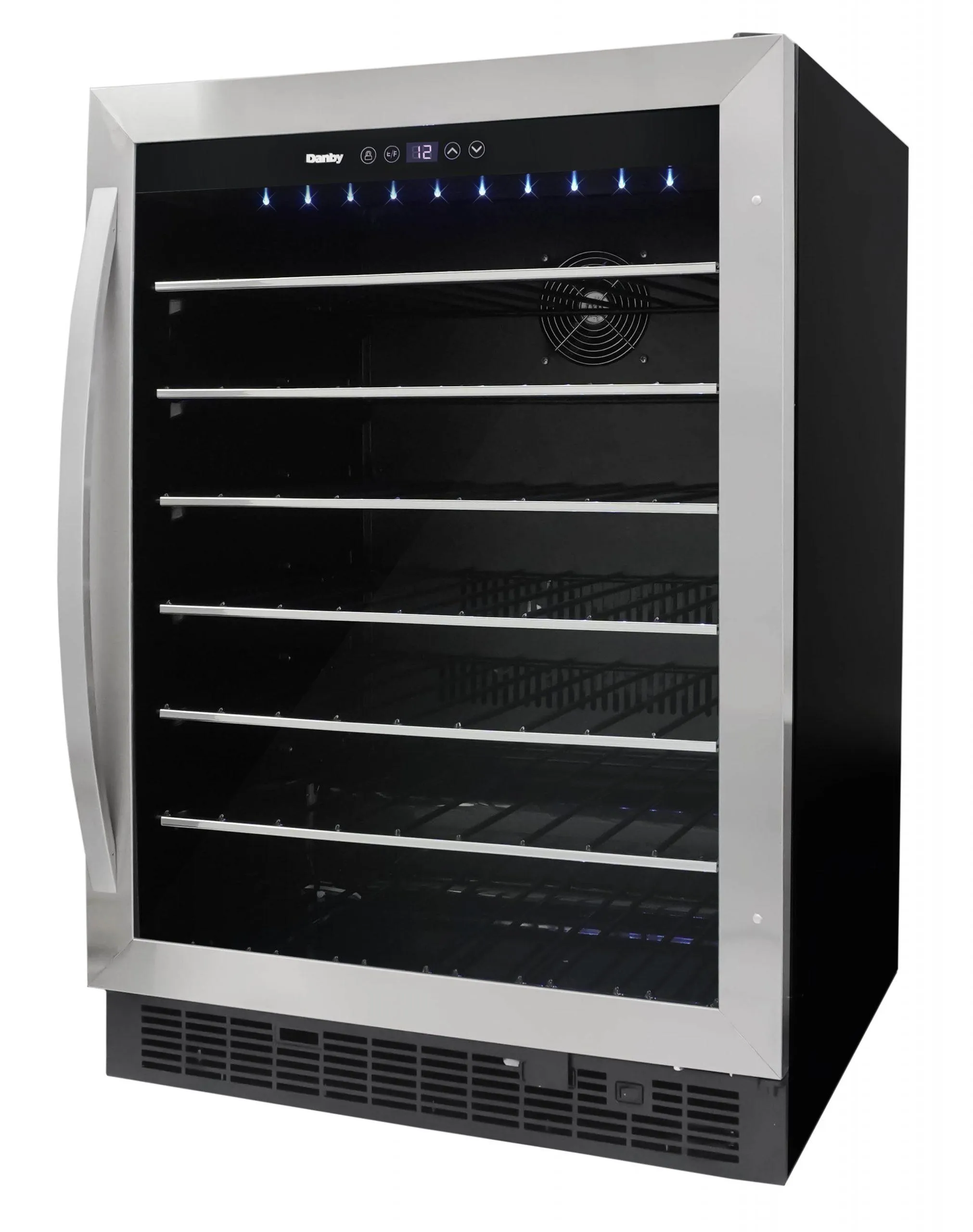 Danby 60 Bottle Built-in Wine Cooler in Stainless Steel