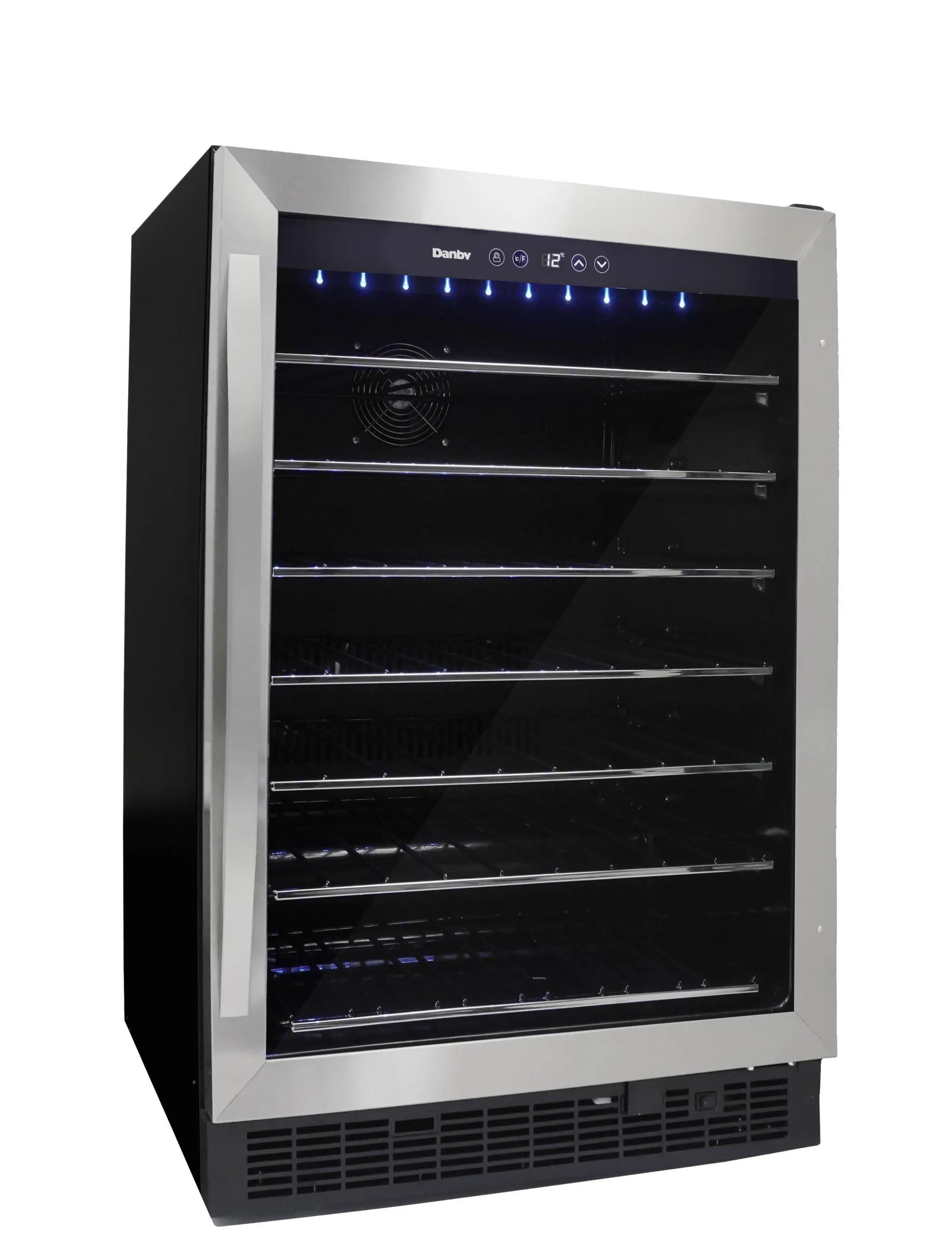 Danby 60 Bottle Built-in Wine Cooler in Stainless Steel