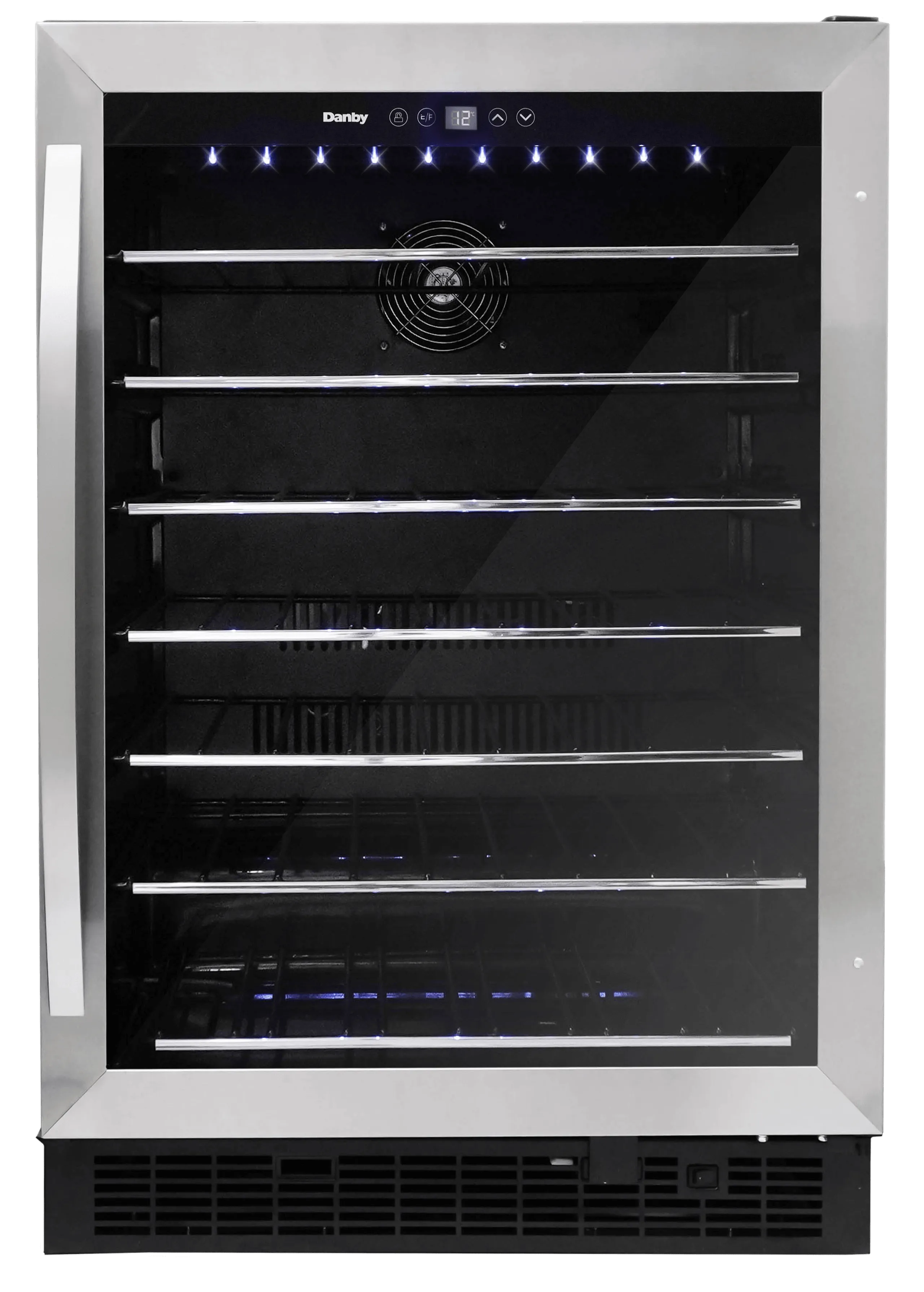 Danby 60 Bottle Built-in Wine Cooler in Stainless Steel