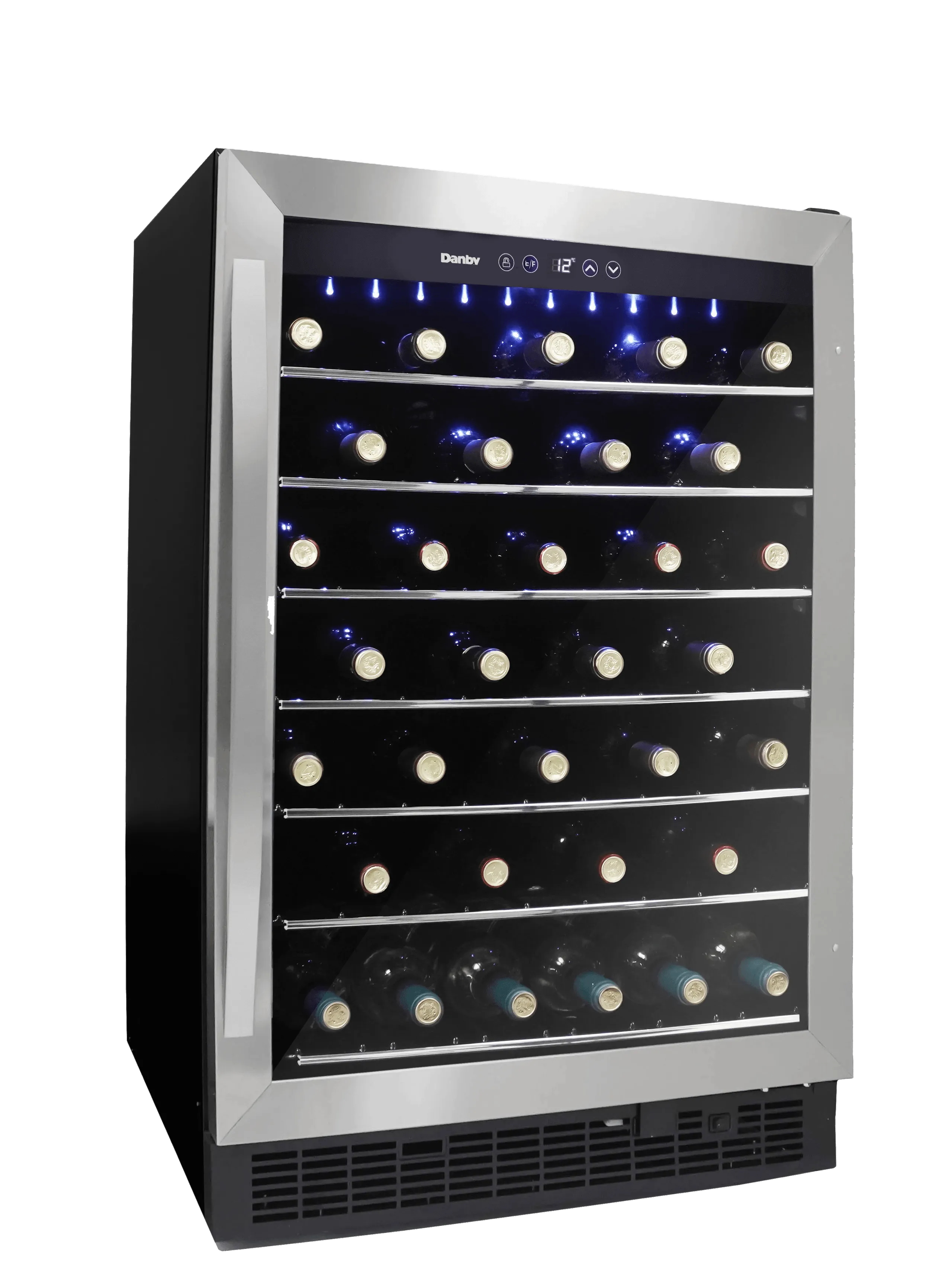 Danby 60 Bottle Built-in Wine Cooler in Stainless Steel