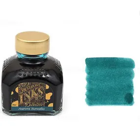 Diamine Fountain Pen Ink Bottle - 80 ml Aurora Borealis Ink | 7107