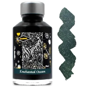 Diamine Fountain Pen Ink Bottle - Shimmer, Enchanted Ocean, 50 ml | 9020