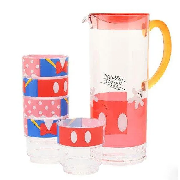 Disney DS4936313548051 Portable Kettle Water Cup Set Mickey Minnie Donald Duck Daisy