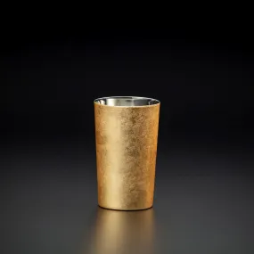 Double Wall Highball Glass - Gold