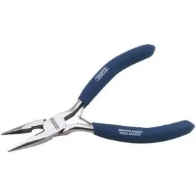 Draper Carbon Steel Long Nose Mini Pliers - 125mm