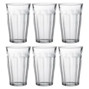 Duralex Picardie Highball Tumblers - 360ml - Set of 6 (Made in France)