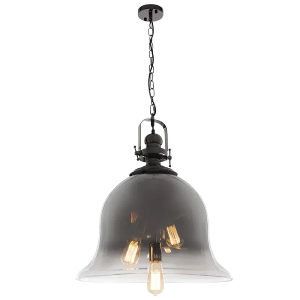 Farnese Pendant with Faded Smoke Glass