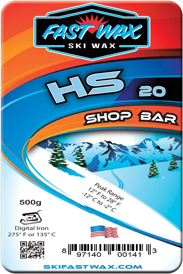 Fast Wax Hydrocarbon Shop Bar