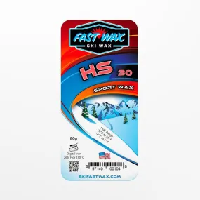 Fast Wax Sport Wax HS-30 Red 80g