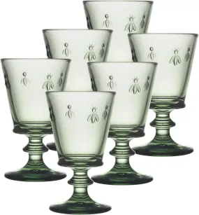 Fine French Glassware Embossed with the iconic Napoleon Bee Design