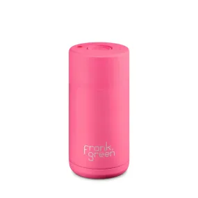 Frank Green Reusable Insulated Cup - 355ml - Neon Pink