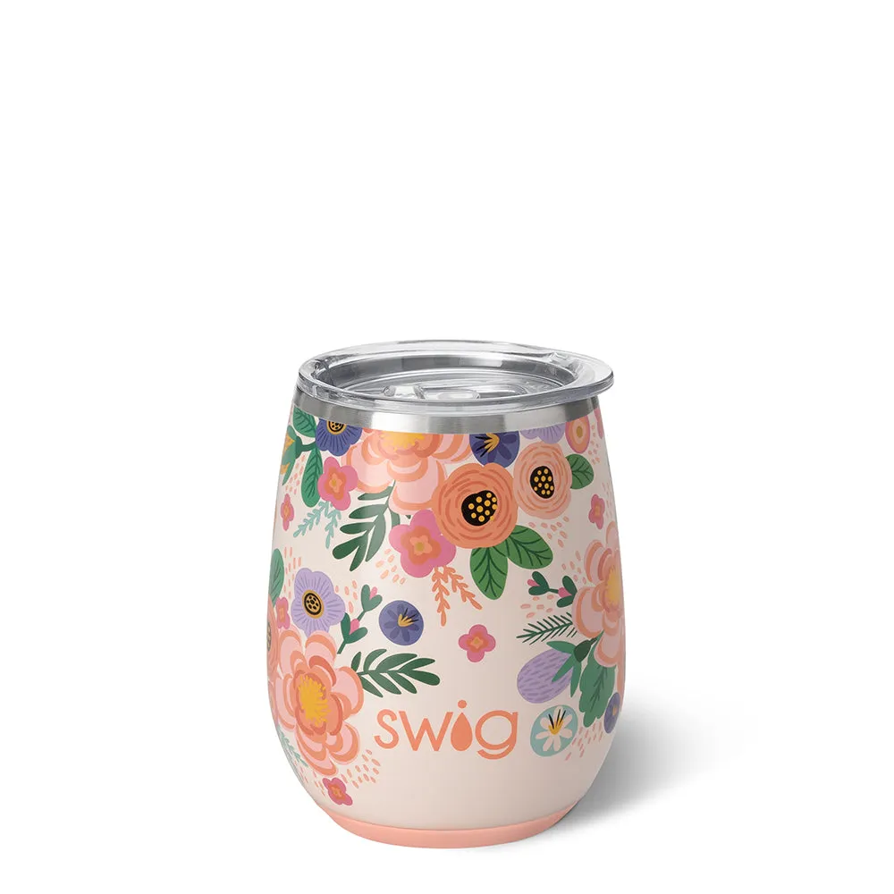 Full Bloom Stemless Wine Cup 14oz