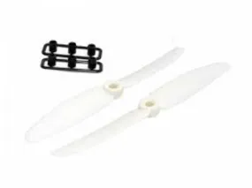 Gemfan Glass Filled Nylon 2 Bladed Propellers White 5030