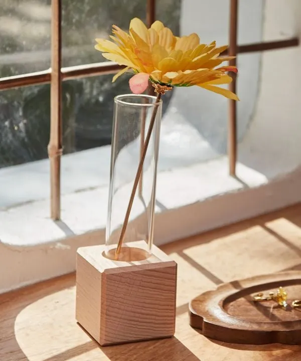 Gerbera KANZASHI Hairpin with Stand