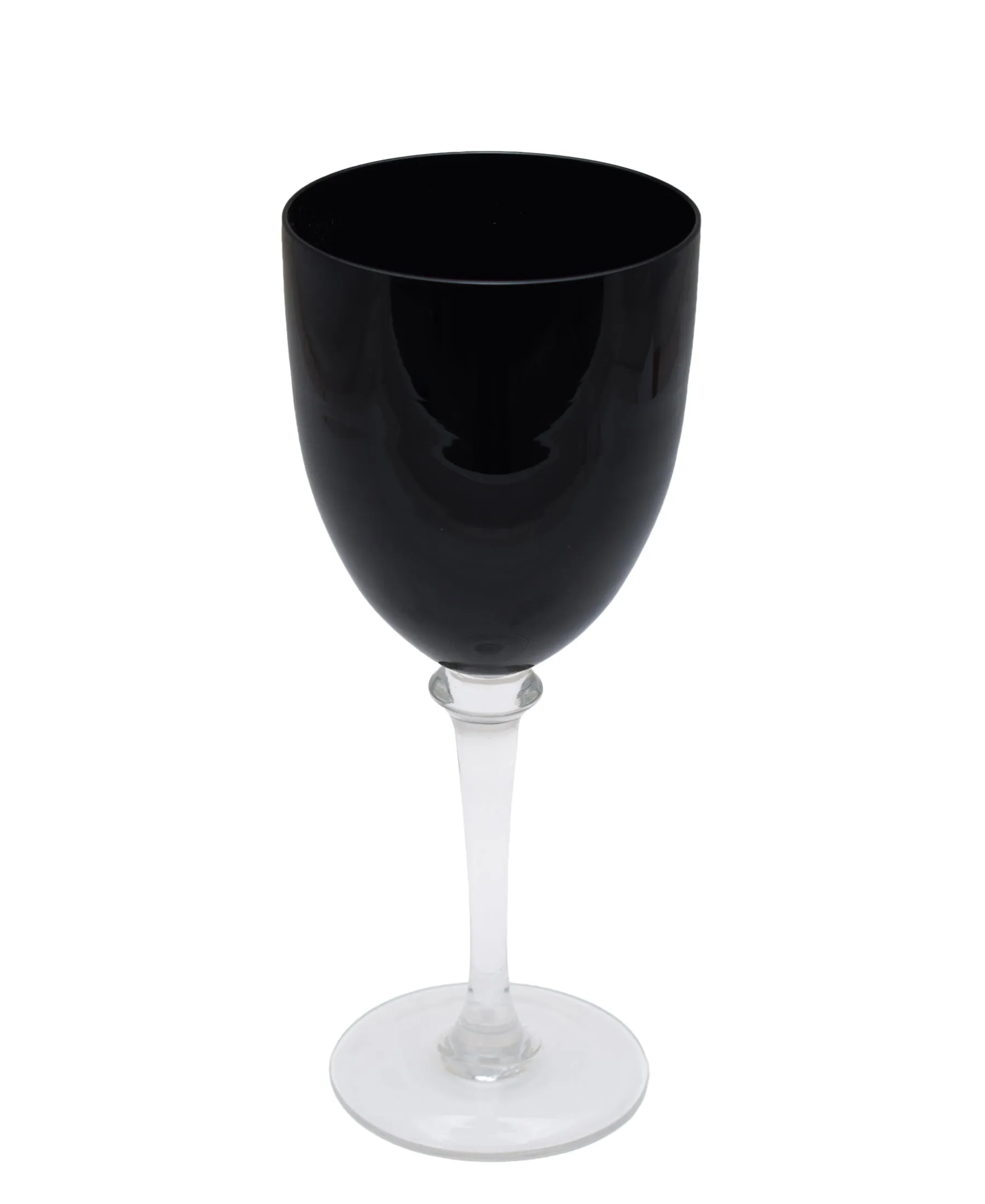 Glacier Black Wine Clear Stem 430ML 23 CM