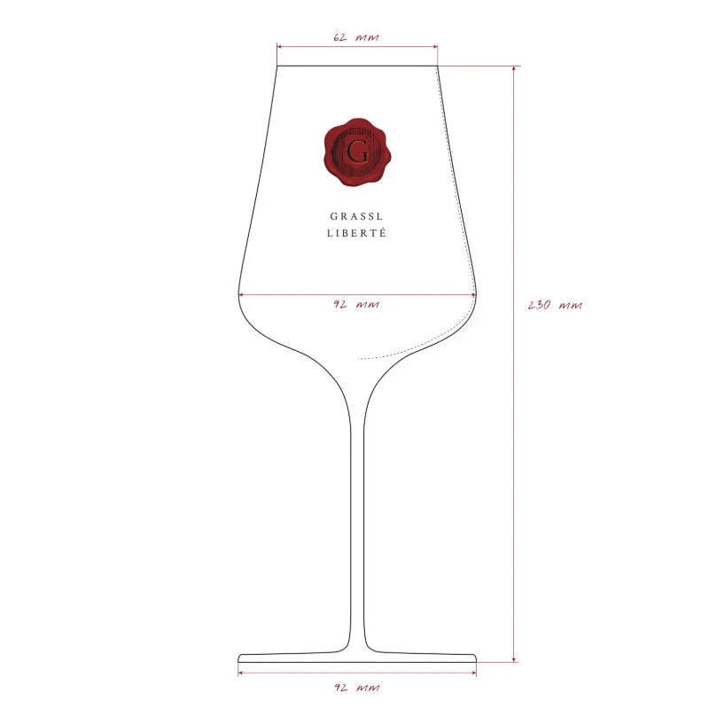 Grassl Glass Vigneron Series Liberte All Round Red & White Wine Glass