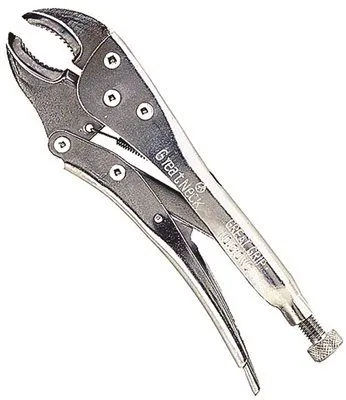 Great Neck Locking Plier' Curved Jaw' 10 In.