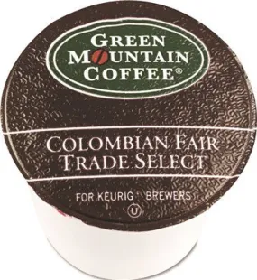 Green Mountain Coffee Colombian Fair Trade Select Coffee K-Cups 24 Per Box