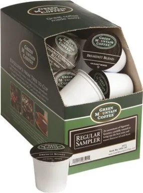 Green Mountain Coffee Regular Variety Pack Coffee K-Cups 22 Per Box