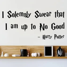 Harry Potter Famous Quote Wall Decor