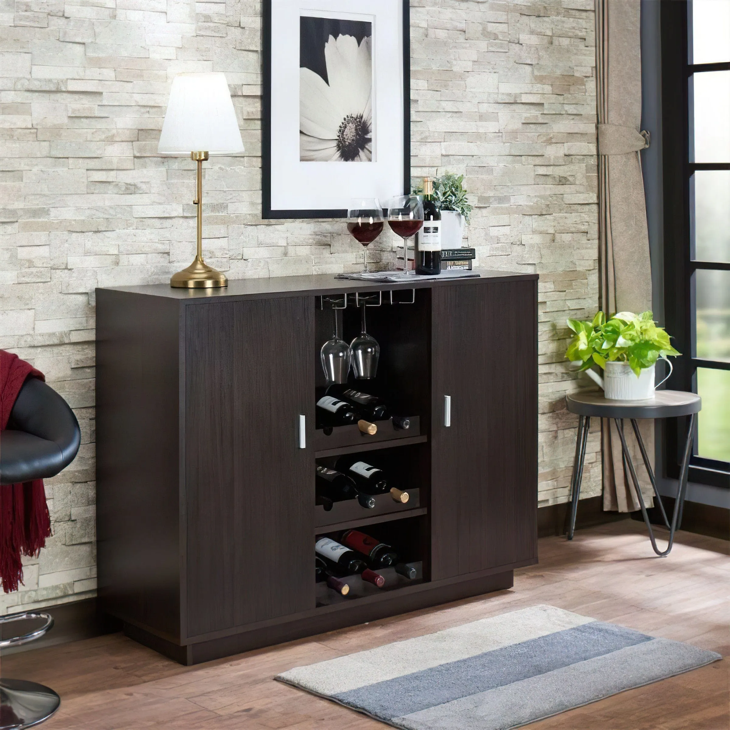 Hazen Wine Cabinet